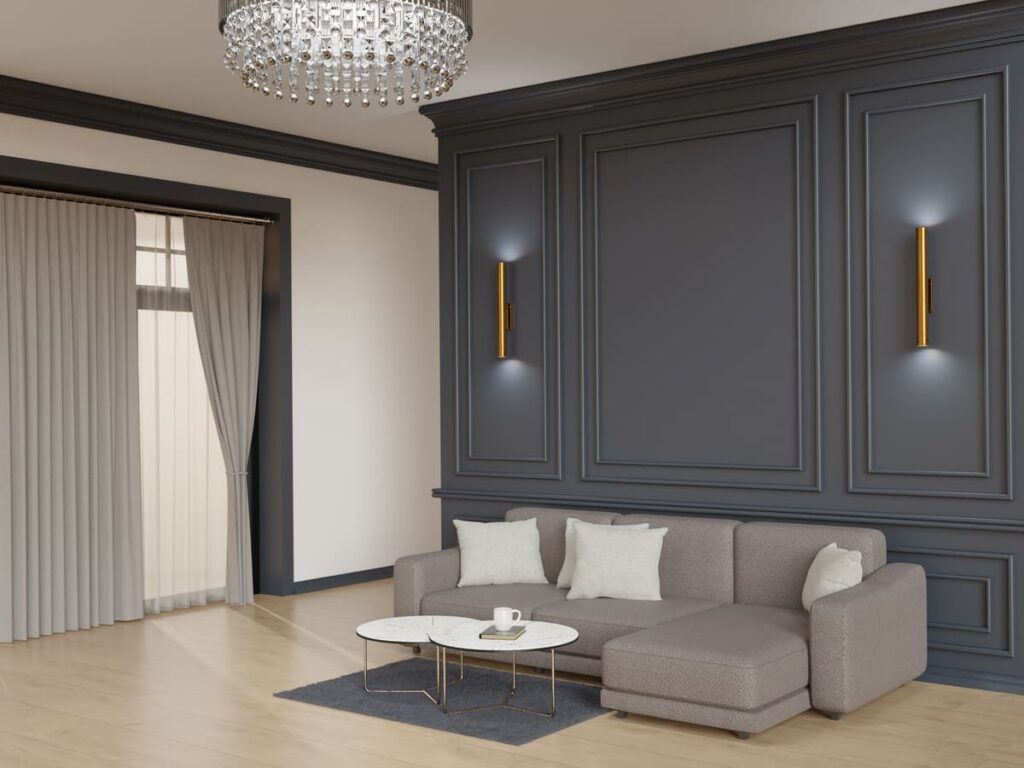 Accent wall