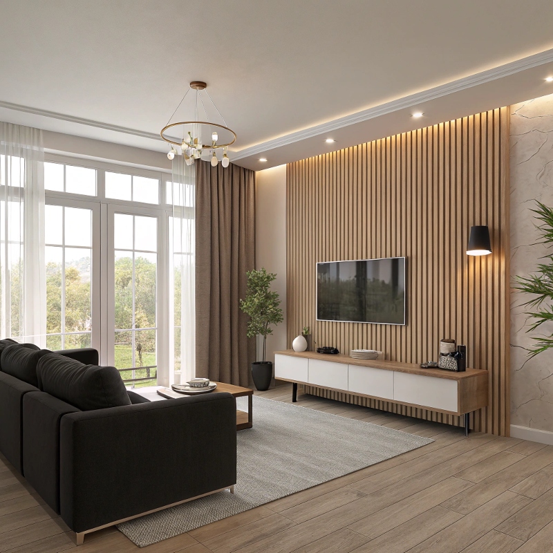 Accent wall